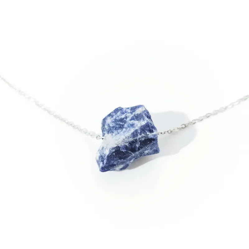 Artisan Crafted Sodalite Charm Necklace