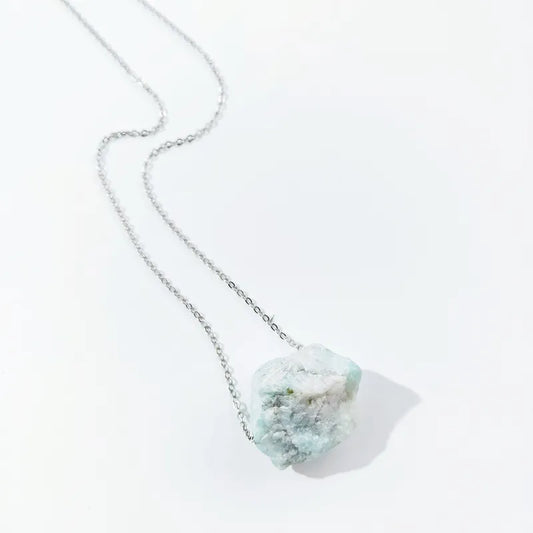 Artisan Crafted Amazonite Charm Necklace