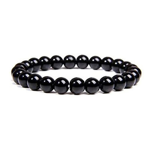 Wholeness Unveiled: Healing Black Agate Crystal Bracelet