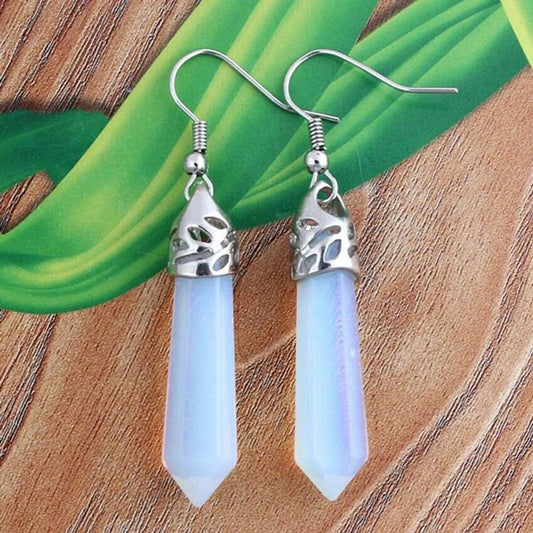 Embracing Serenity: Opal Earrings for Fear Release and Peace