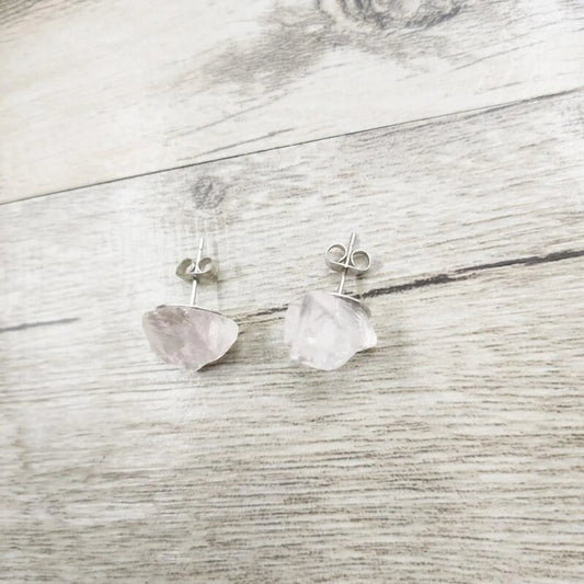 Crystal Clarity: Handcrafted Clear Quartz Earrings for Amplified Intentions